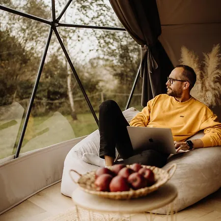 Luxussátor Czorsztyn Glamp Maniowy